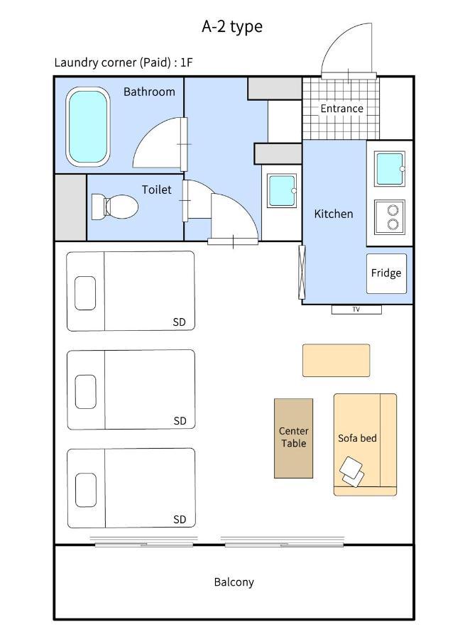 Rela Higashimatsudo Aparthotel Exteriör bild