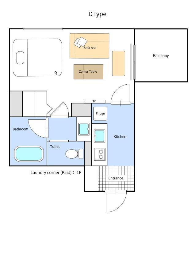 Rela Higashimatsudo Aparthotel Exteriör bild