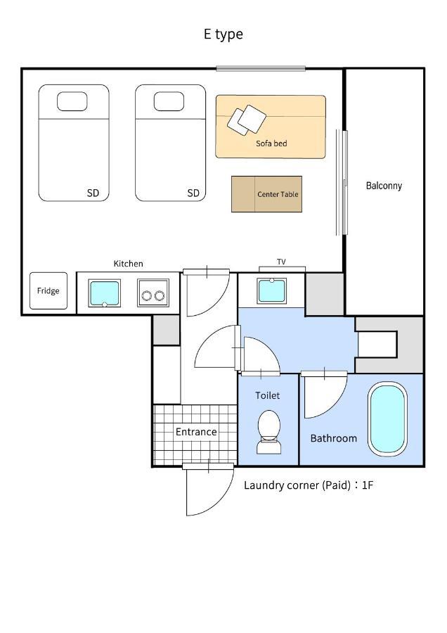 Rela Higashimatsudo Aparthotel Exteriör bild